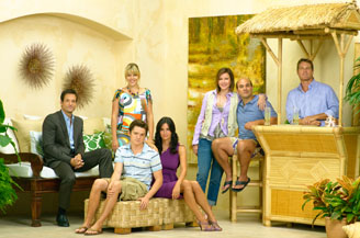 Try to catch the season finale of Cougar Town when it repeats next month. You'll be hooked.