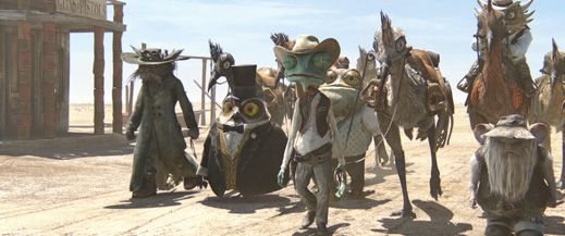 Lizards, cats and owls, living together.